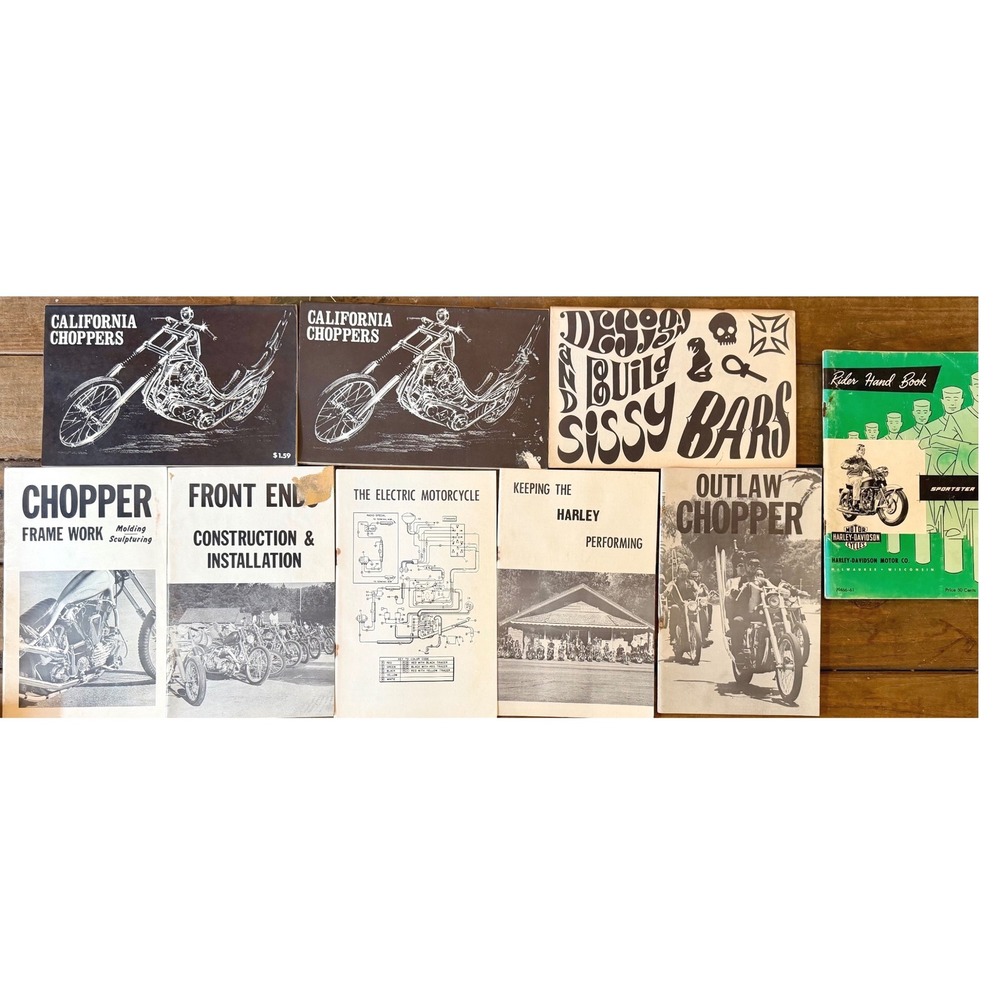 1968; 1969 missing Dec; 2 1970: plus 9 manuals Choppers Magazines vintage rare - Picture 7 of 8